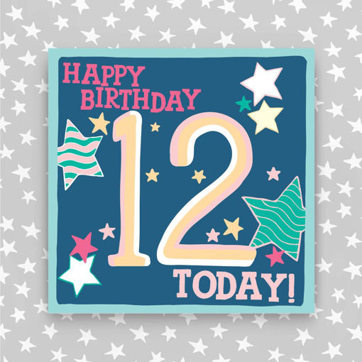 Picture of HAPPY BIRTHDAY 12 TODAY PINK